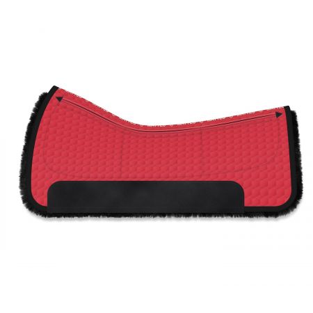 Square Pad Gr. S rot/schwarz mit Correction System (Musterware)