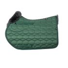 Lammfell Schabracke Springen Gr.M racing green