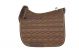 Lammfell Schabracke Dressur Gr.L taupe/taupe