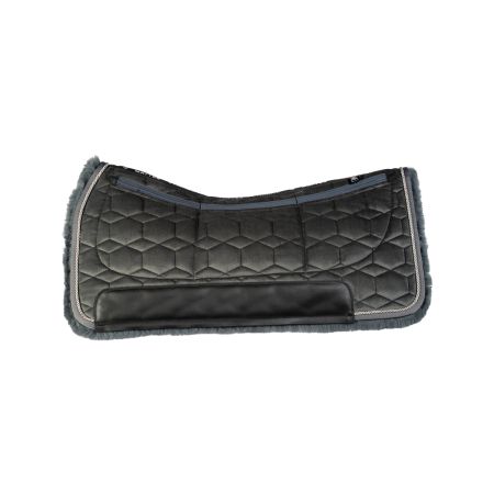 Square Pad Gr. L Samt graphit/dunkelgrau mit 3-Taschen CORRECTION System