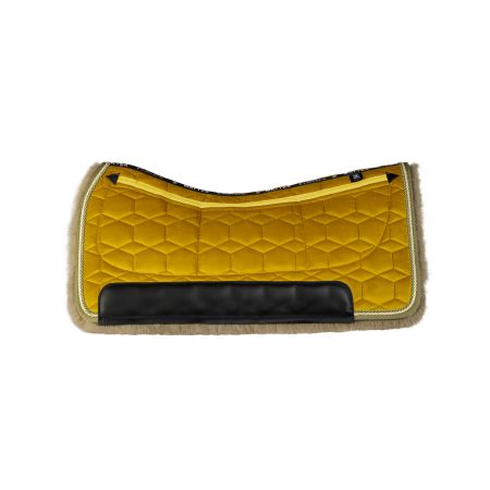 Square Pad Gr. L Samt curry/schlamm mit 3-Taschen CORRECTION System