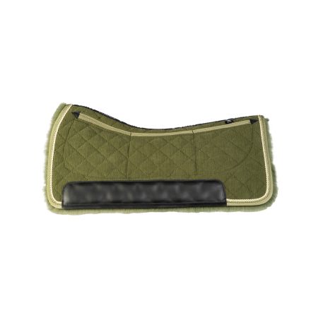 Square Pad Gr. L Cord olive/olive mit 3-Taschen CORRECTION System