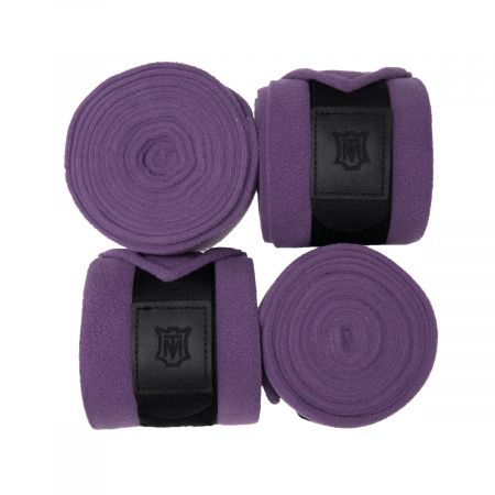 Fleece Bandagen violette