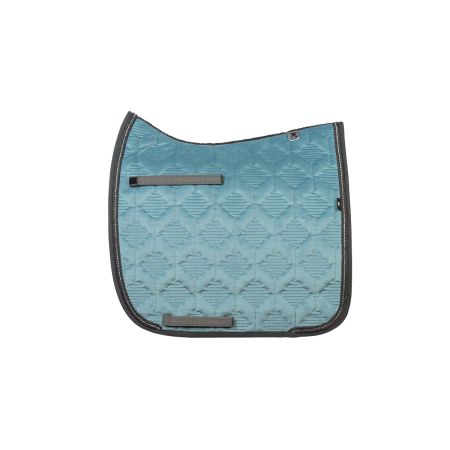 Schabracke Dressur Gr.L Samt ocean Crystal