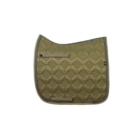Schabracke Dressur Gr.L Glanz olive Crystal