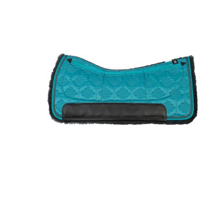 Square Pad Gr. L Glanz petrol/cumbrian mit 3-Taschen CORRECTION System