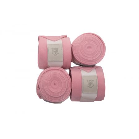 Fleece Bandagen 4er Set blush pink