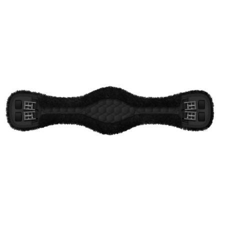 Kurzgurt Steppstoff anatomisch 90cm schwarz/schwarz (Musterware)
