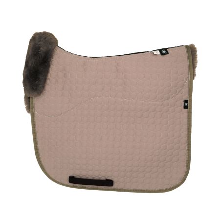 Lammfell Schabracke Dressur Gr.L  cameo/cappuccino