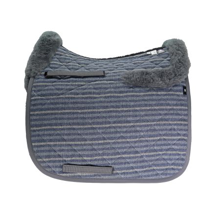 Lammfell Schabracke Dressur Gr. L Lab-04