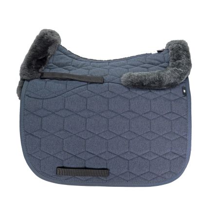 Lammfell Schabracke Dressur Gr. L Lab-08