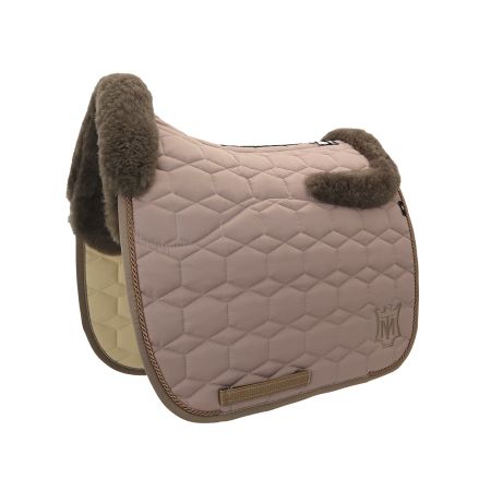 Lammfell Schabracke Dressur Gr.L  cameo/cappuccino
