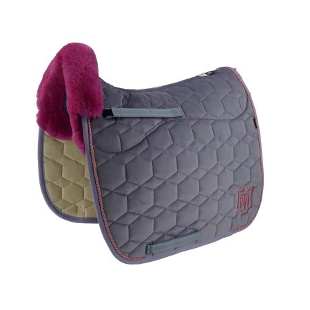 Lammfell Schabracke Dressur Gr. L Lab-04