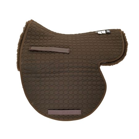 Lammfell Satteldecke Lotus Gr. S BL=1 braun/braun