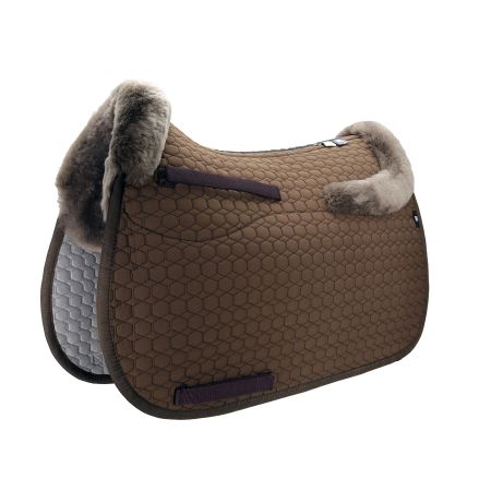Lammfell Schabracke Vielseitigkeit Gr. L taupe/taupe